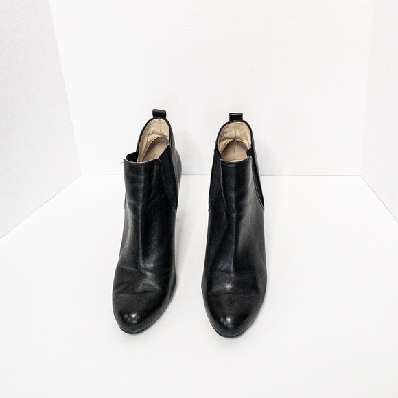 Jones New York | Black Leather Booties - Picture 2 of 5